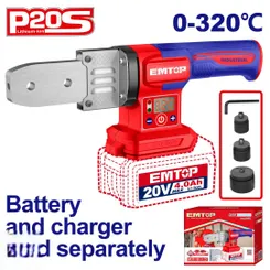Паяльник для пластиковых труб аккумуляторный EMTOP ETWTL2018 (без АКБ и ЗУ) фото