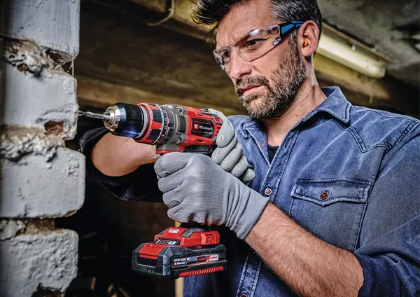 Шуруповерт-дрель ударная акумуляторная Einhell TP-CD 18/50 Li-i BL(2x2Ah), PXC, 18В, аккумулятор 2 Ач - 2 шт, бесщеточная, 50 Нм, кейс, 2.02 кг в наличии