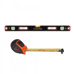 Уровень Dnipro-M ProVision 800 мм с магнитом, боковое окно фото