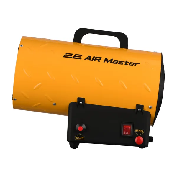 Тепловая пушка газовая 2E PowerHeat G15, 15кВт, 150м кв, 420м куб/ч, IPX4, жёлтый цена в Украине