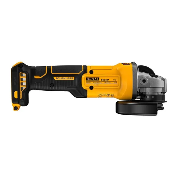 Шлифмашина угловая аккумуляторная DeWALT 18В XR Li-lon 125мм 0-9000об/мин 1.61кг без АКБ и ЗП купить в Украине