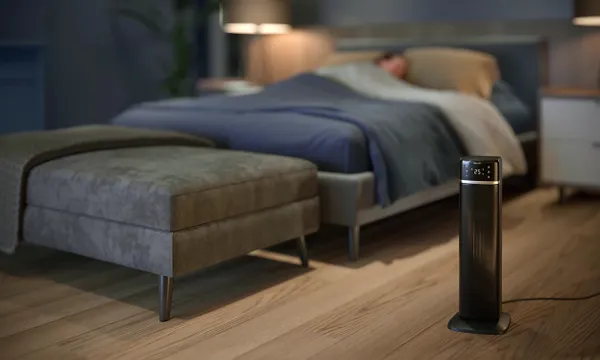 Купити Тепловентилятор Philips 5000 Series, 20м2, 2000Вт, електр. упр-ння, 58 х 19.6 х 21.2см, керамічний, дисплей,Wi-Fi, чорний