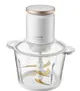 Подрібнювач Sencor, 800 Вт, 6 лез, чаша-3 л., скло, білий