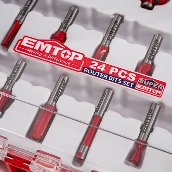Набор фрез EMTOP ERRT24062 6 мм, 24 шт купить в Украине