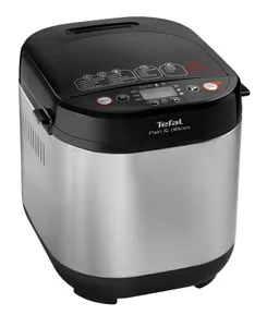 Хлебопечка Tefal PainEtDelice 720Вт, программ-20, макс.вес -1кг, форма-прямоугольник, металл, черный фото