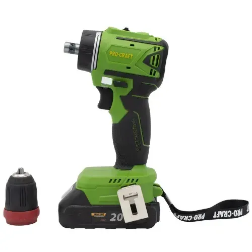 Заказать Бесщёточный аккумуляторный шуруповерт Procraft PA-18LiN DFR в кейсе с доставкой