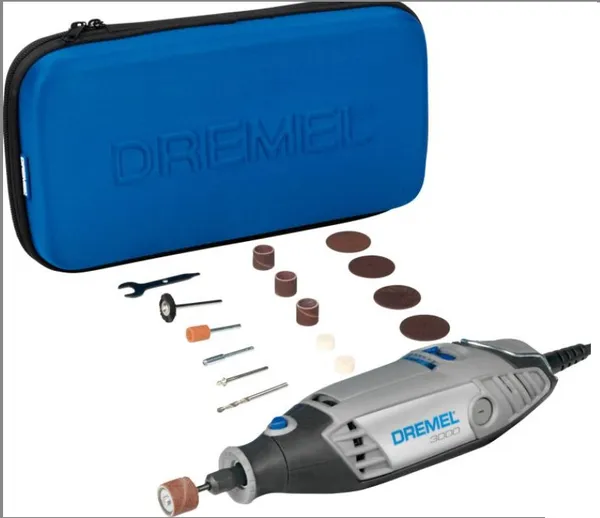 Багатофункціональний інструмент (гравер) Dremel 3000 + 15 насадок