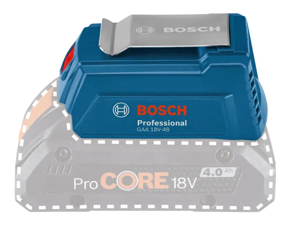 Заказать Адаптер USB для батареиBosch GAA 18V-48 Professional, 2.4А с доставкой