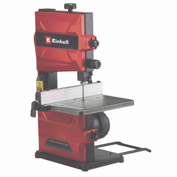 Пила ленточная Einhell TC-SB 200/1, 250 Вт, 1400 об/мин, 900 м/мин, стол 305x305 мм, вилет 200 мм, 15.8 кг