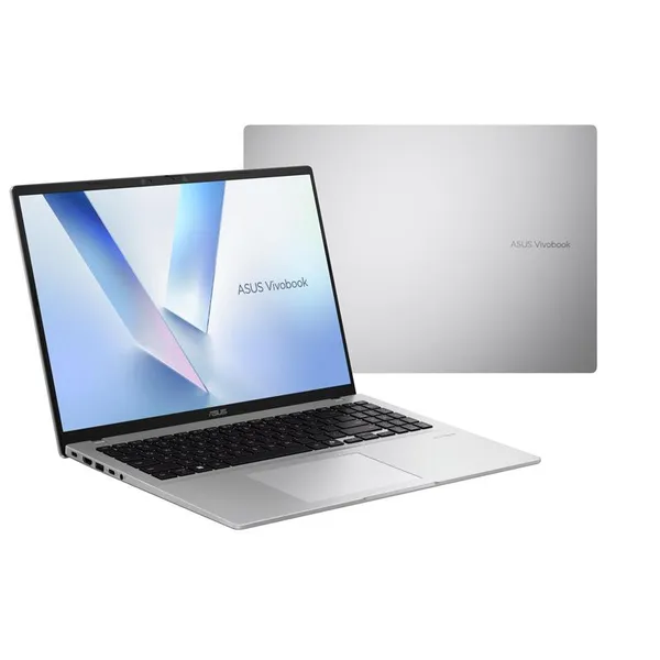 Ноутбук ASUS Vivobook 16 X1607QA-MB055W 16" WUXGA IPS, Qualcomm X X1 26 100, 16GB, F512GB, UMA, Win11, Сріблястий
