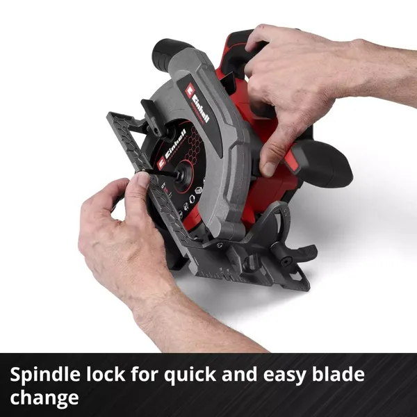 Пила дисковая аккумуляторная Einhell TP-CS 18/165 Li BL-Solo бесщеточная 18В 5000об/мин 165х20мм 2.95кг без АКБ и ЗП купить онлайн