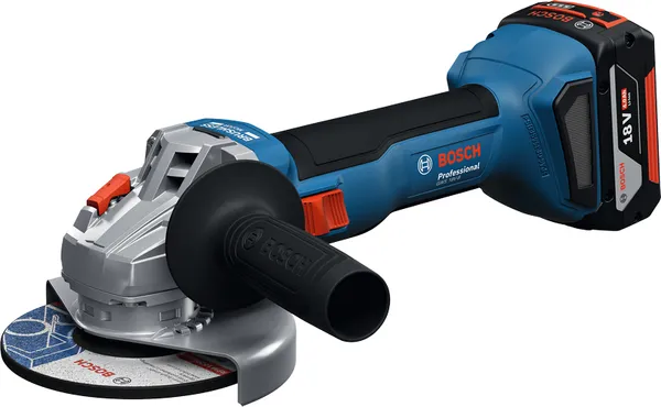 Шліфмашина кутова акумуляторна Bosch GWS 18V-8 125мм 18В 1x4А·год 0-11000об·хв 1.6кг кейс ЗП  GAL 18V-40 ціна в Україні