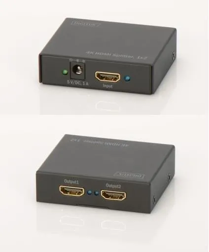 Подовжувач DIGITUS 4K HDMI Splitter,2-port