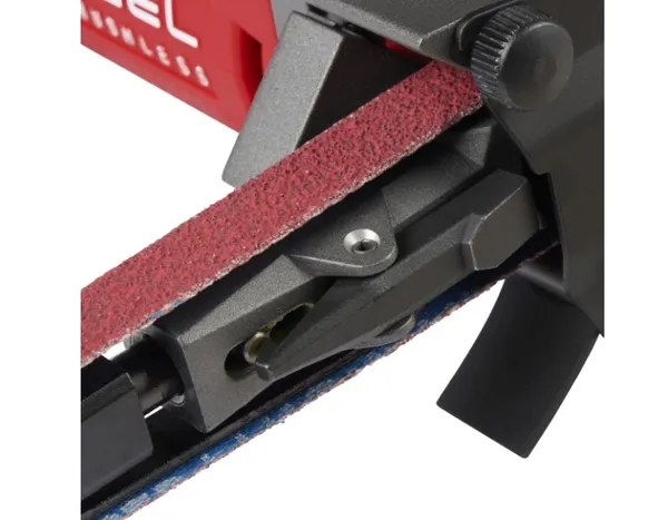 Стрічкова шліфувальна машина 13мм M12 FBFL13-402В MILWAUKEE (+ заряд.пристрій, 2 акум., сумка для інструментів) купить в Украине