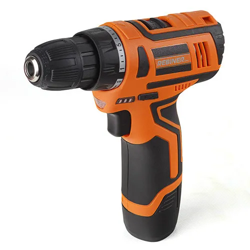 Шуруповерт аккумуляторный 12 В, 2 А/ч, 1300 об/мин Rebiner RAD-12LiSL цена в Украине