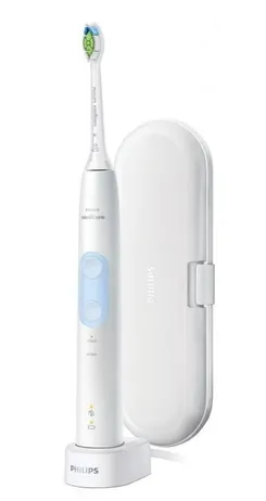 Щетка зубная электр. Philips Sonicare ProtectiveClean 4500, 62т. колеб/мин, насадок-1, футляр, белый фото