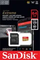 Карта пам'яті SanDisk microSD   64GB C10 UHS-I U3 R170/W80MB/s Extreme V30 + SD