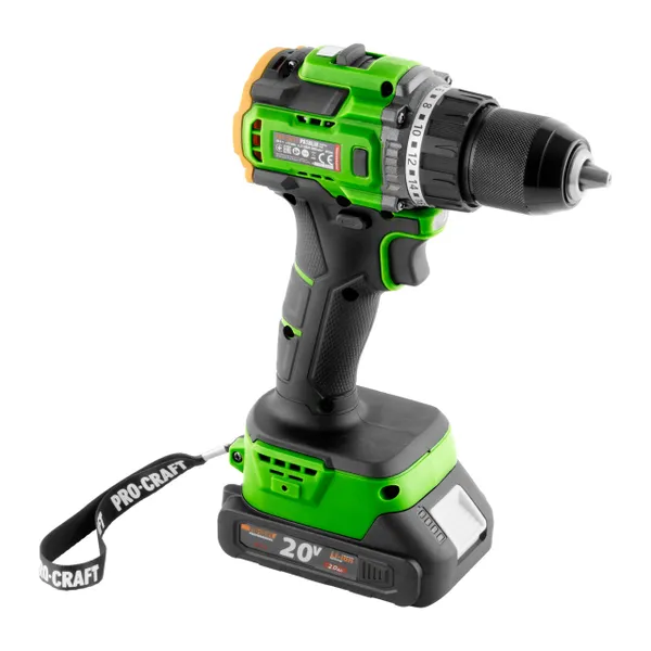 Безщітковий акумуляторний шуруповерт Procraft PA18 LiH в кейсі (1 АКБ 2 А/год) відгуки