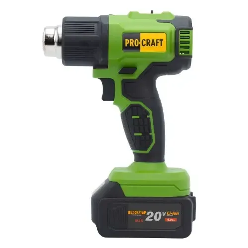 Фен будівельний акумуляторний Procraft PH-22 (без АКБ та ЗП) купити в Україні