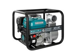 Мотопомпа бензиновая Konner&Sohnen KS 80 1000л/мин 7.0л.с 26кг фото