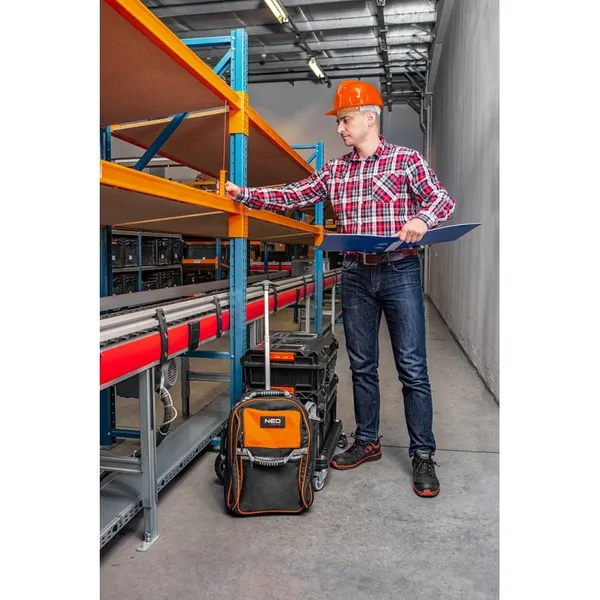 Каска защитная Neo Tools, пластик полипропилен HDPE, пряжка для регулировки, оранжевый отзывы