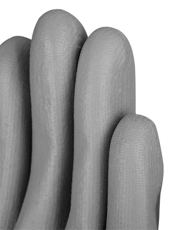 Купить Перчатки рабочие Neo Tools комплект 12шт, полиэстер с нитриловым покрытием, р.9, серо-черный