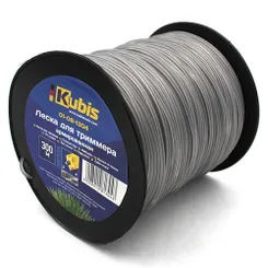 Жилка для тримера 3.0 мм 300 м армована зірка бухта Kubis 01-08-1304 фото