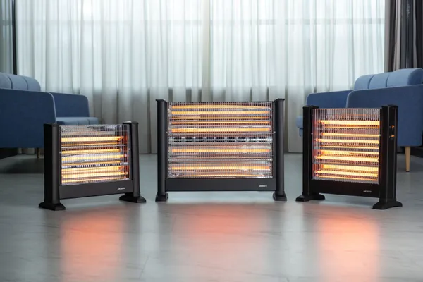 Купить Обогреватель инфракрасный ARDESTO кварцевый, 15м2, 1650Вт, мех. упр-ние, напольный, чёрный со скидкой