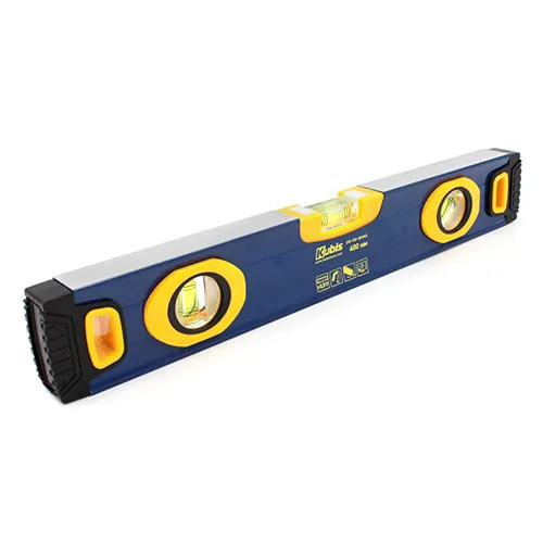 Рівень будівельний 400 мм, 3 капсули магнітний Kubis 05-02-3040 професійний