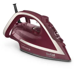 Праска Tefal Ultragliss Plus, 2800Вт, 270мл, паровий удар -260гр, постійна пара - 50гр, керам. підошва, бордовий фото