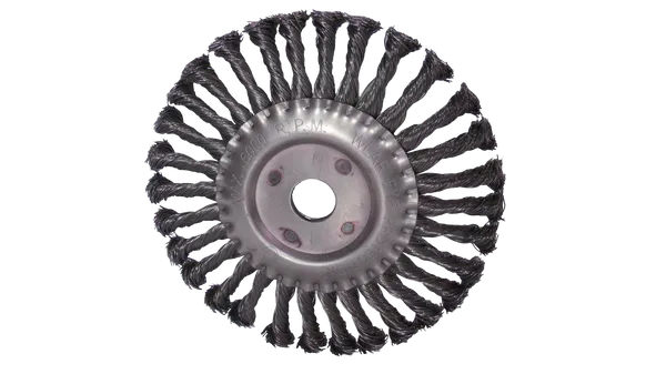 Щітка дискова 175*22мм дротяний трос цена в Украине