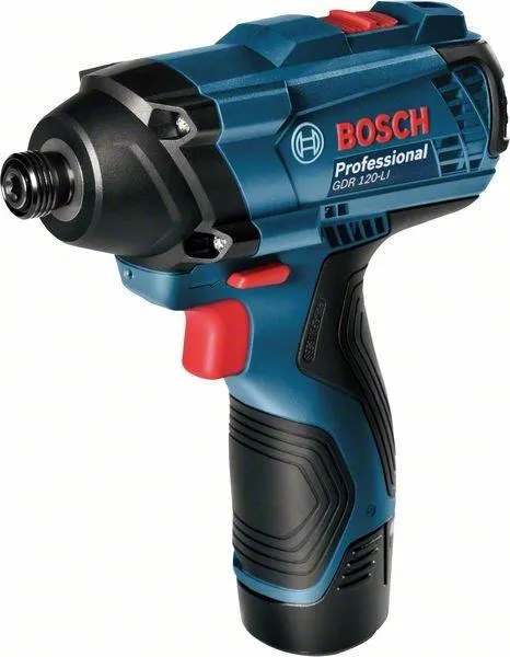 Дриль-гайковерт ударний акумуляторний Bosch GDR 120-LI 12V 1300/2600об·хв 100Нм М4-М12 1.1кг без АКБ та ЗП