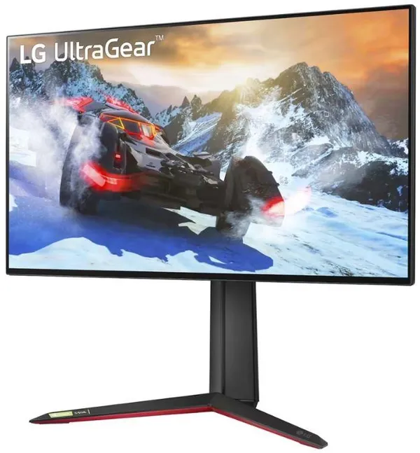 Монітор LG 27" 27GP95RP-B 2xHDMI, DP, Audio, USB, NanoIPS, 3840x2160, 160Hz, 1ms, DCI-P3 98%, G-SYNC, FreeSync, Pivot, HDR600