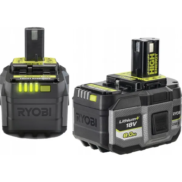 Аккумулятор Ryobi ONE+ RB1880T High Energy Lithium+ 18В 8А·ч 1.3кг купить в Украине