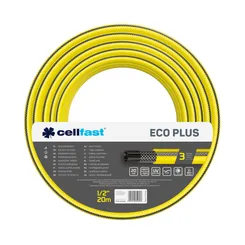 Шланг садовий Cellfast ECO PLUS 1/2" 20м 3 шари до 20бар -10…+50°C фото