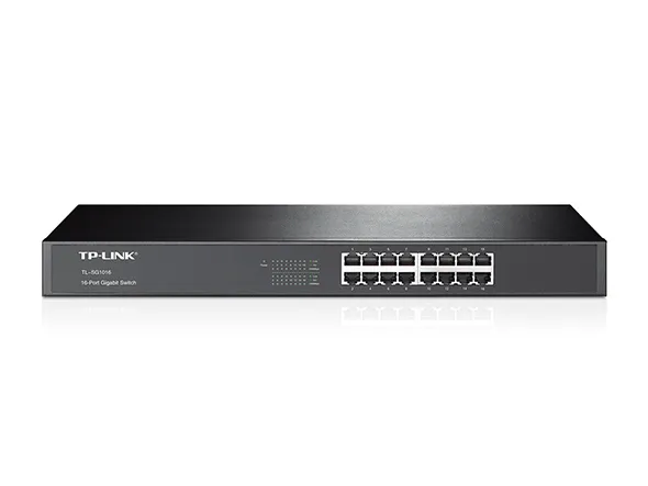 Коммутатор TP-LINK TL-SG1016 16xGE, Неуправляемый