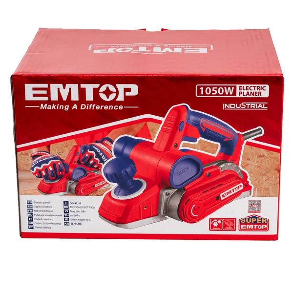 Рубанок электрический EMTOP EECR1051 в наличии