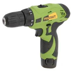 Шуруповерт аккумуляторный Procraft PA12 LiS фото
