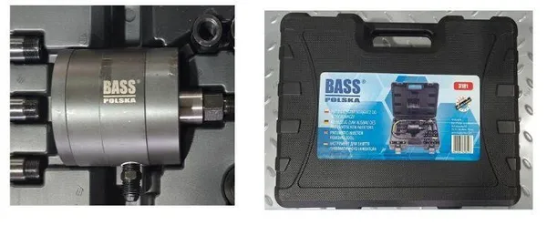 Пневматичний знімач форсунок з адаптерами Bass Polska BP-3181 купити в Україні