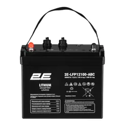 Акумуляторна батарея 2E LFP12, 12В, 100А•год, ABC 4S фото