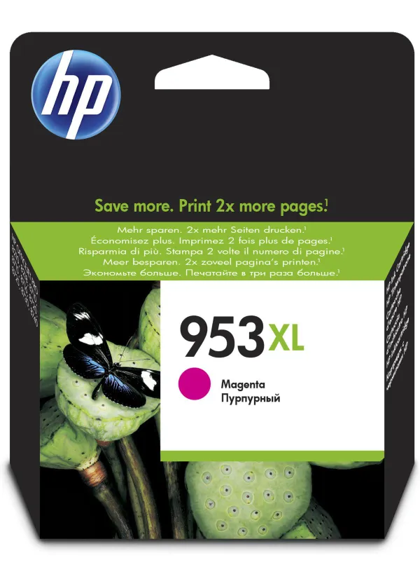 Картридж HP No.953XL Officejet Pro 7720/7730/7740/8210/8218/8710/8720/8725/8730 Magenta (1600 стр)