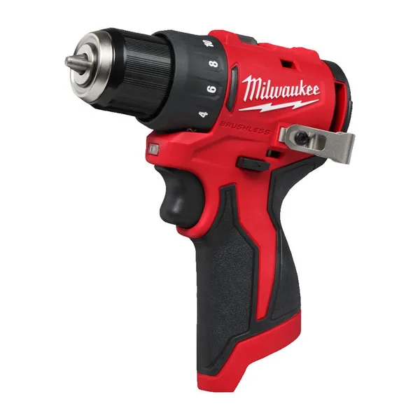 Дриль-шурупокрут акумуляторний MILWAUKEE M12 BLDDRC-402C 40Нм (+ заряд.пристрій, 2 акум., HD кейс) купити в Україні