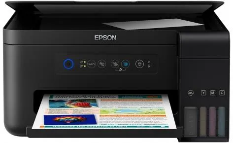 БФП ink color A4 Epson EcoTank L4150 33_15 ppm USB Wi-Fi 4 inks Black Pigment