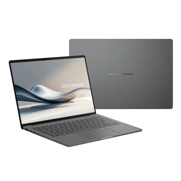 Ноутбук ASUS Zenbook A14 UX3407RA-QD010W 14" WUXGA OLED, Snapdragon X Elite X1E 78 100, 32GB, F1TB, UMA, Win11, Серый