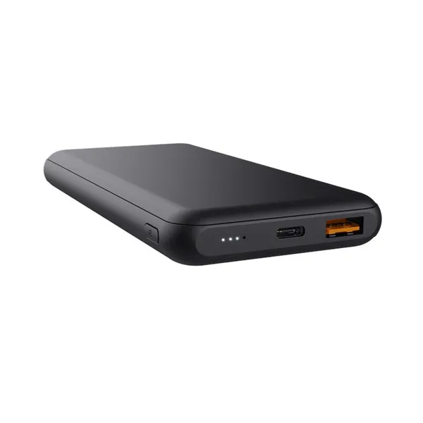 Портативное зарядное устройство power bank Trust Redoh, 10000мА·год, USB-A/2хUSB-C, 18W, QC 3.0, PD, черный