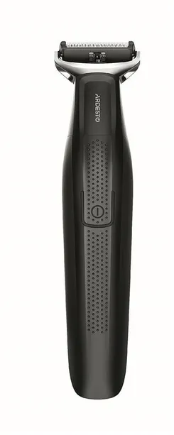 Бритва електр. Ardesto One blade, Li-Ion, сух.+влажн., триммер, 3 насадки, сталь, черный фото