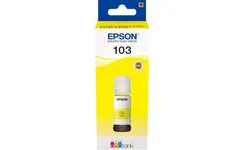 Контейнер з чорнилом Epson 103 EcoTank L1110/L1250/L3100/L3101/L3110/L3150/L3151/L3156/L3200/L3201/L3250/L3251/L3256/L3260/L3266/L3550/L3560/L5190/L5590/L5290  yellow фото