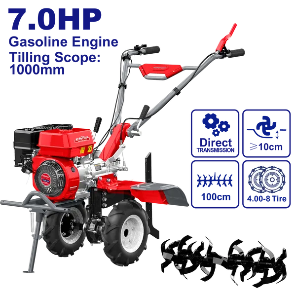 Мотокультиватор EMTOP ETLR1002