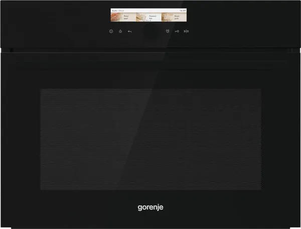 Духовой шкаф Gorenje электрический компактный, 50л, A+, дисплей, ф-ция СВЧ, черный