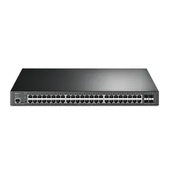 Коммутатор TP-LINK SG3452XP 48xGE (48xPoE), 4xSFP+, 500Вт, Керований L2 фото